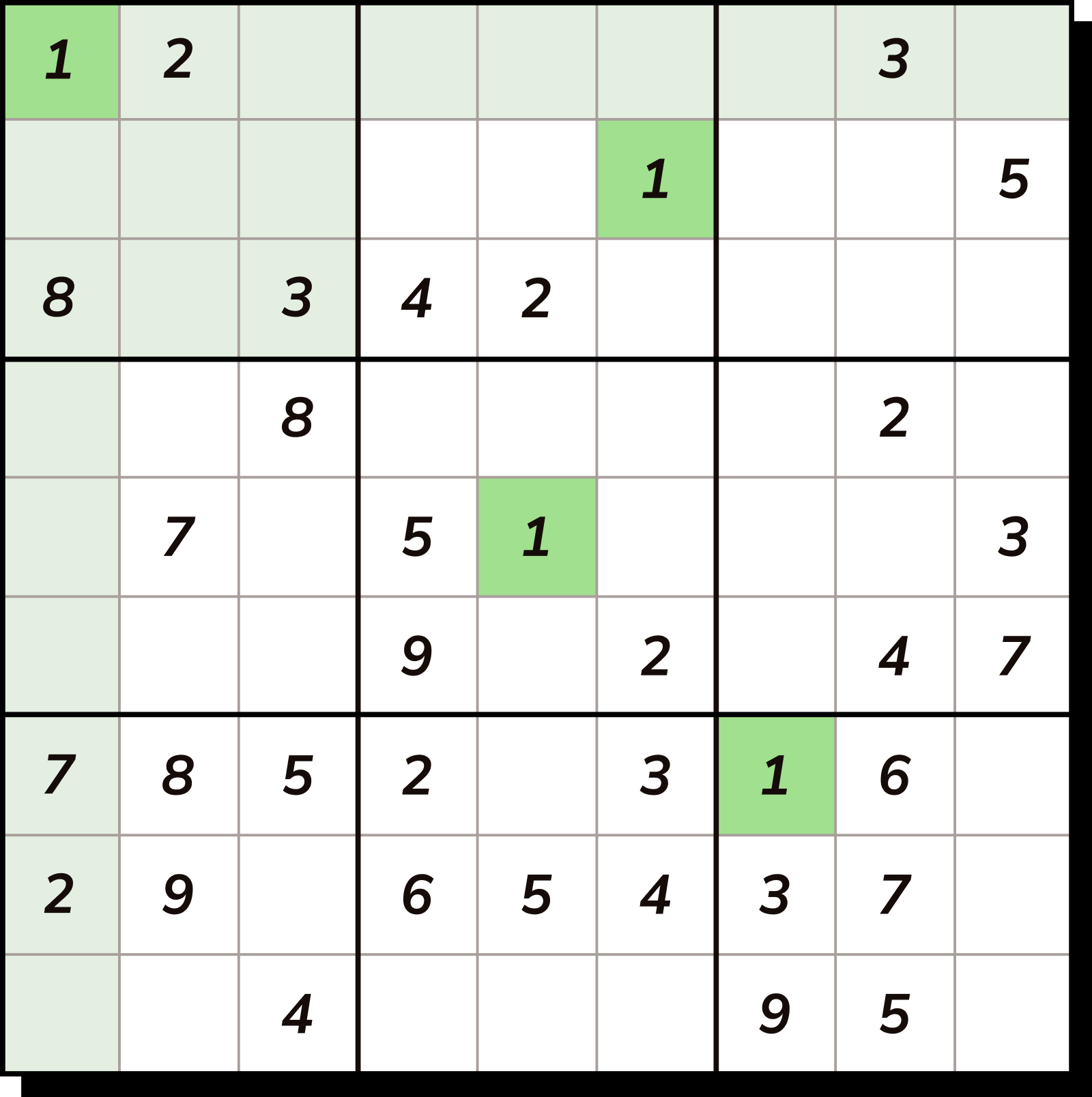 Skrin Kejayaan Teka-teki Penaklukan Sudoku